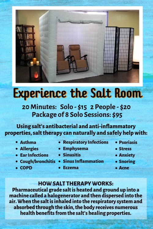 Salt Room Therapy in Lake Powell Page AZ Massage Therapy